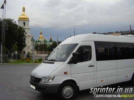 Пассажирские перевозки Микроавтобусы (от 9 до 21 мест ) Mercedes Benz-Sprinter