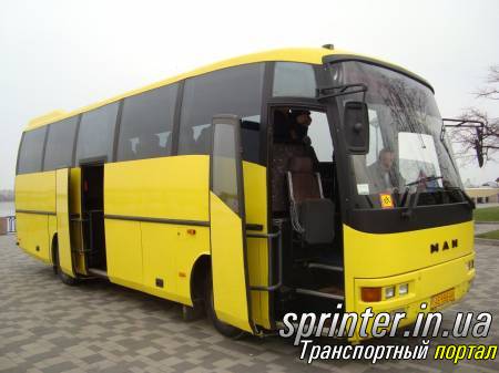 Пассажирские перевозки Автобусы (от 21) MAN ECO3