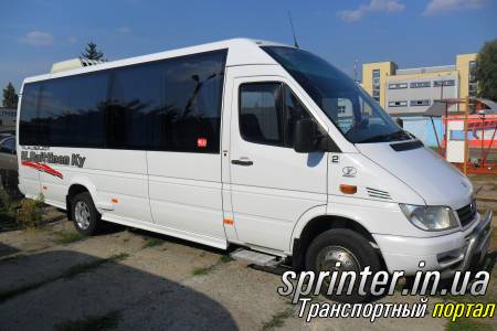 Пассажирские перевозки Микроавтобусы (от 9 до 21 мест ) Мerсedes-Benz Sprinter 416 Long