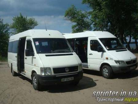 Пассажирские перевозки Автобусы (от 21) Volkswagen, Mersedes