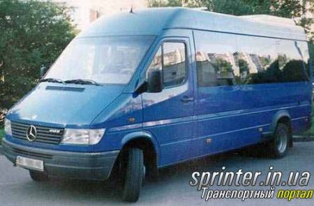 Пассажирские перевозки Автобусы (от 21) MERSEDES-BENZ SPRINTER 412