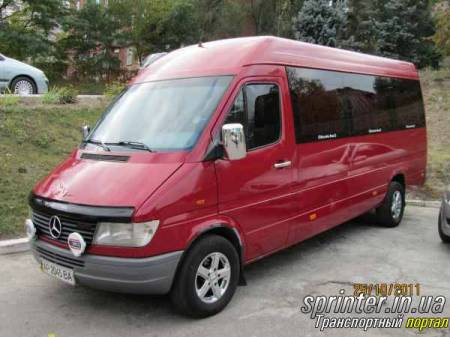 Пассажирские перевозки Микроавтобусы (от 9 до 21 мест ) Mercedes Sprinter