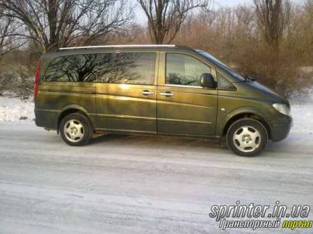 Пассажирские перевозки Микроавтобусы (от 9 до 21 мест ) MERCEDES VITO 