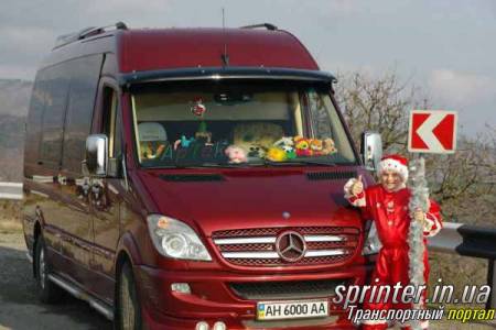 Пассажирские перевозки Микроавтобусы (от 9 до 21 мест )           Mersedes - Benz  Sprinter 318 CDI. 