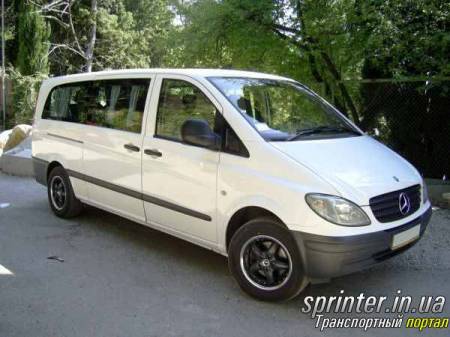Пассажирские перевозки Микроавтобусы (от 9 до 21 мест ) Mercedes Vito 111