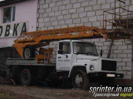 Аренда Автовышка ГАЗ-33023