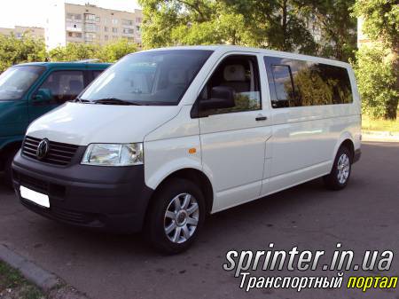 Пассажирские перевозки Микроавтобусы (до 9 мест) Volkswagen T5 Long