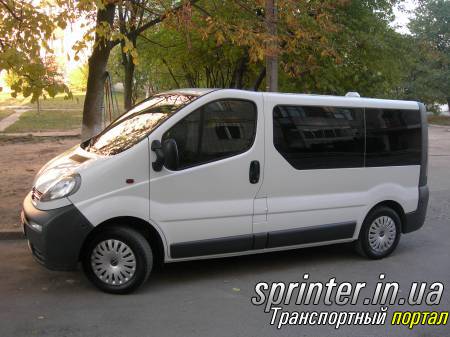 Пассажирские перевозки Микроавтобусы (до 9 мест) Opel Vivaro