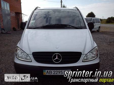 Пассажирские перевозки Микроавтобусы (до 9 мест) Vito111